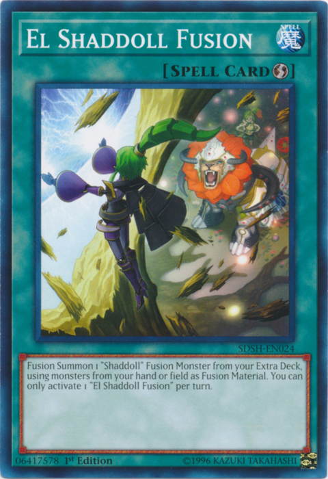 El Shaddoll Fusion [SDSH-EN024] Common - Card Brawlers | Quebec | Canada | Yu-Gi-Oh!