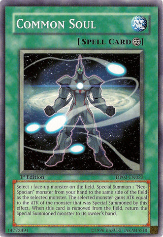 Common Soul [DP03-EN023] Common - Yu-Gi-Oh! - Card Brawlers | Quebec | Canada |