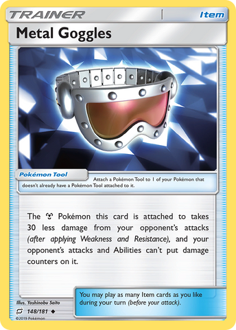 Metal Goggles (148/181) [Sun & Moon: Team Up] - Card Brawlers | Quebec | Canada | Yu-Gi-Oh!