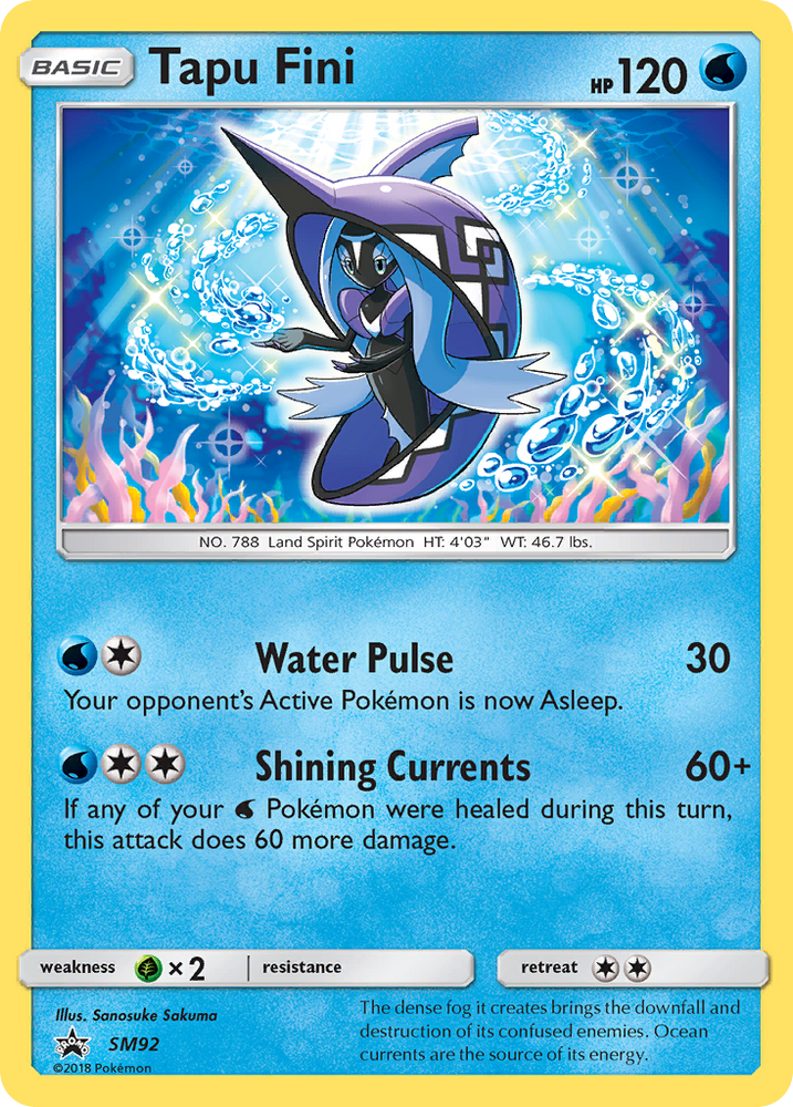 Tapu Fini (SM92) [Sun & Moon: Black Star Promos] - Card Brawlers | Quebec | Canada | Yu-Gi-Oh!