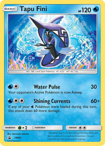 Tapu Fini (SM92) [Sun & Moon: Black Star Promos] - Card Brawlers | Quebec | Canada | Yu-Gi-Oh!