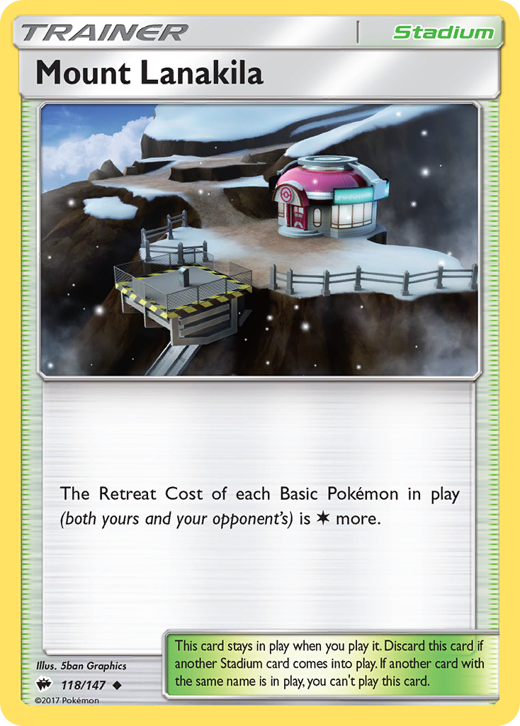 Mount Lanakila (118/147) [Sun & Moon: Burning Shadows] - Card Brawlers | Quebec | Canada | Yu-Gi-Oh!