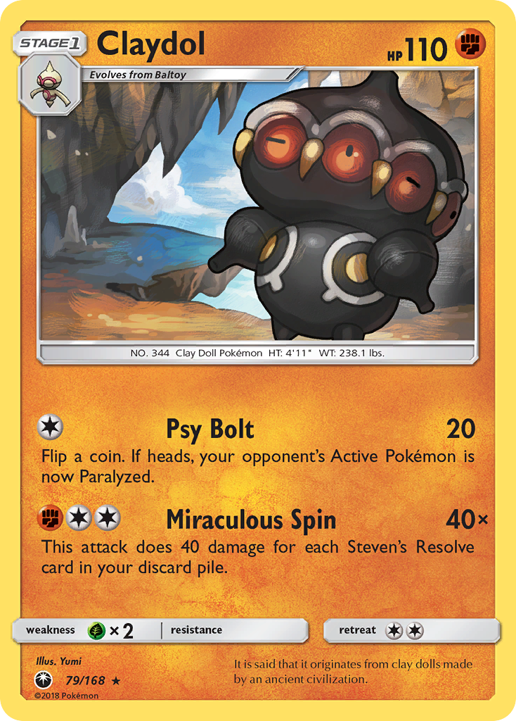 Claydol (79/168) [Sun & Moon: Celestial Storm] - Card Brawlers | Quebec | Canada | Yu-Gi-Oh!
