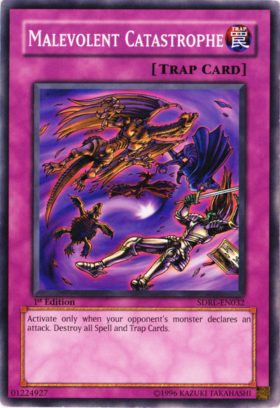 Malevolent Catastrophe [SDRL-EN032] Common - Yu-Gi-Oh! - Card Brawlers | Quebec | Canada |