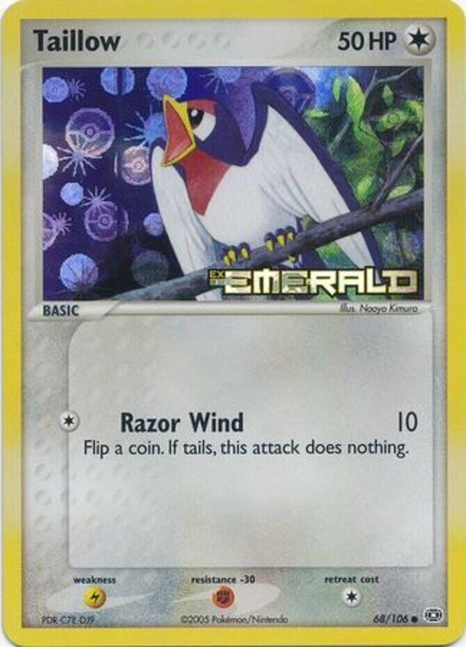 Taillow (68/106) (Stamped) [EX: Emerald] - Card Brawlers | Quebec | Canada | Yu-Gi-Oh!