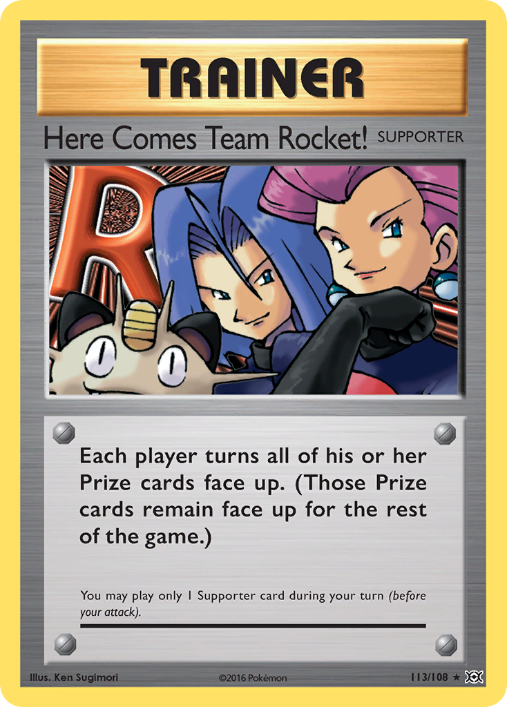 Here Comes Team Rocket! (113/108) [XY: Evolutions] - Card Brawlers | Quebec | Canada | Yu-Gi-Oh!