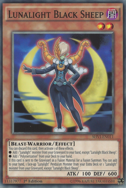 Lunalight Black Sheep [SHVI-EN011] Common - Yu-Gi-Oh! - Card Brawlers | Quebec | Canada |