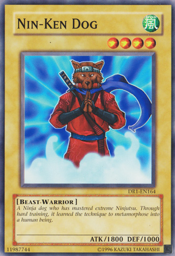 Nin-Ken Dog [DR1-EN164] Common - Card Brawlers | Quebec | Canada | Yu-Gi-Oh!