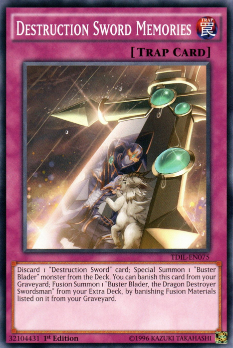 Destruction Sword Memories [TDIL-EN075] Common - Yu-Gi-Oh! - Card Brawlers | Quebec | Canada |