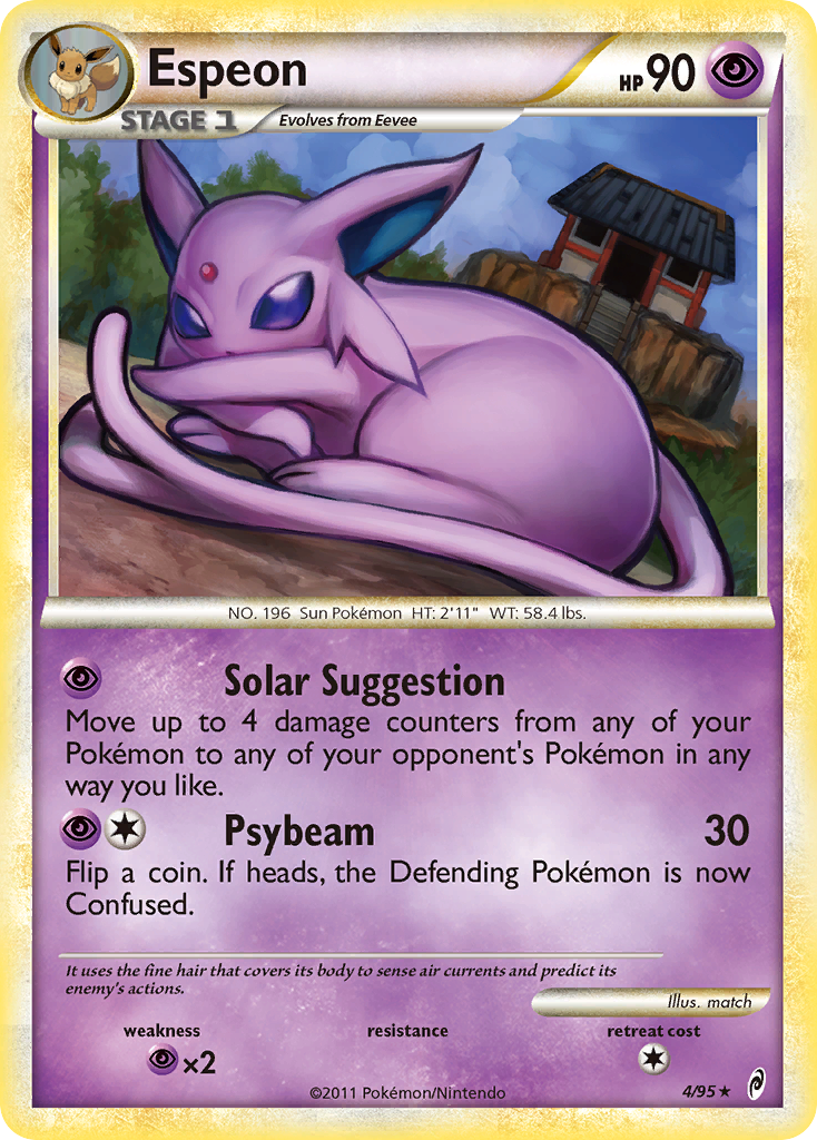 Espeon (4/95) [HeartGold & SoulSilver: Call of Legends] - Card Brawlers | Quebec | Canada | Yu-Gi-Oh!