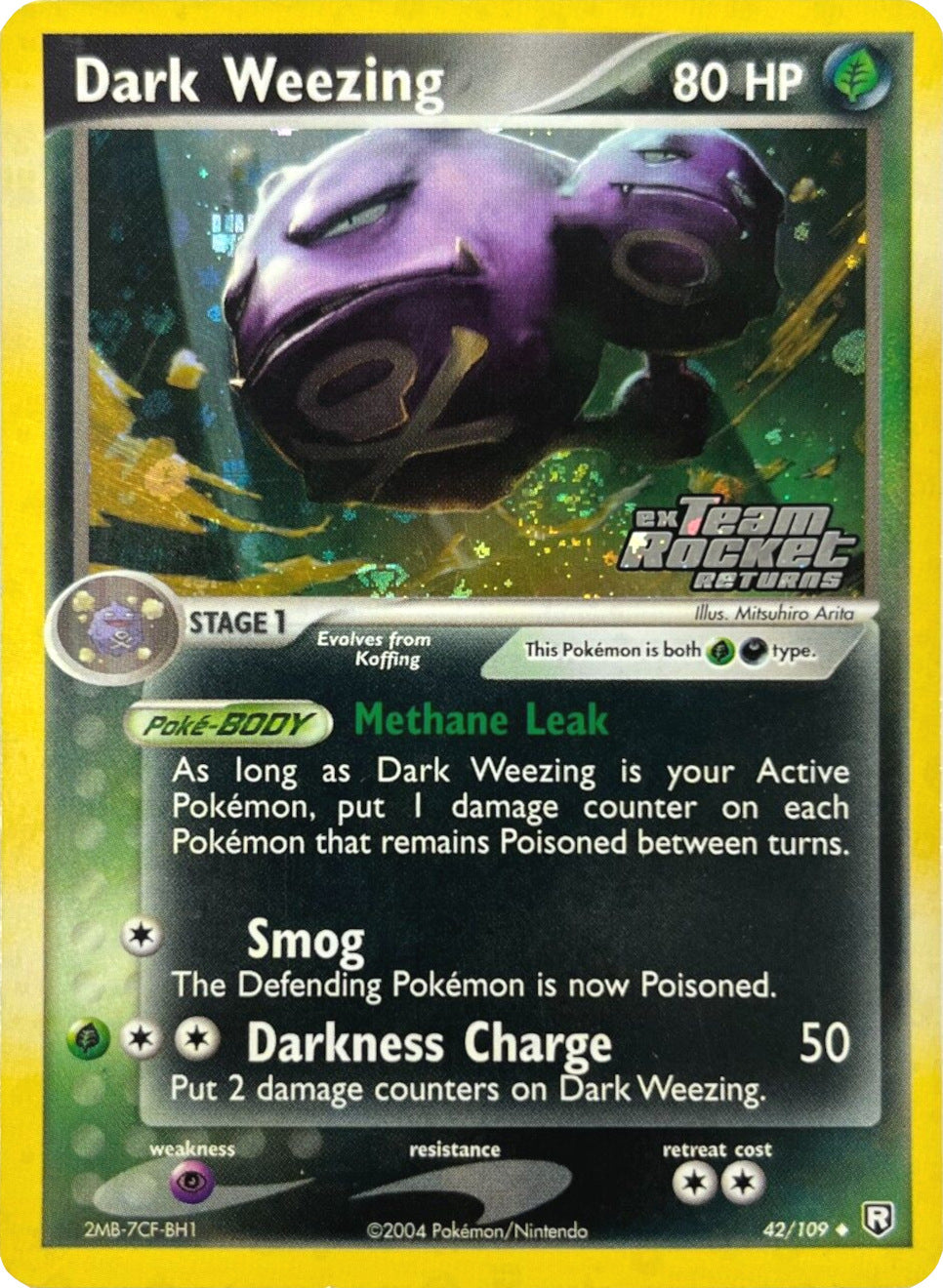 Dark Weezing (42/109) (Stamped) [EX: Team Rocket Returns] - Card Brawlers | Quebec | Canada | Yu-Gi-Oh!