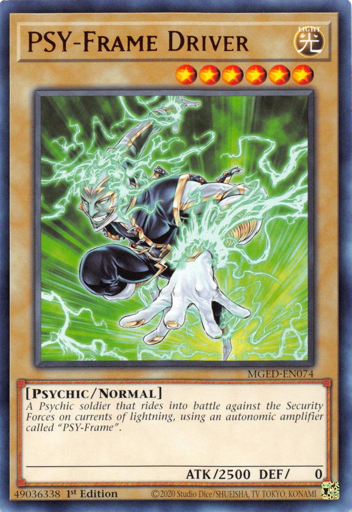 PSY-Frame Driver [MGED-EN074] Rare - Card Brawlers | Quebec | Canada | Yu-Gi-Oh!