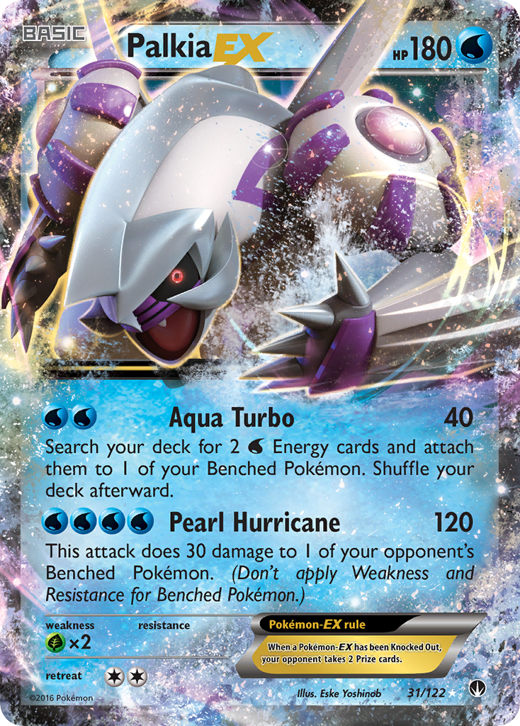 Palkia EX (31/122) [XY: BREAKpoint] - Card Brawlers | Quebec | Canada | Yu-Gi-Oh!