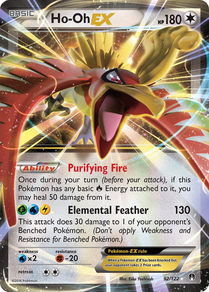 Ho-Oh EX (92/122) [XY: BREAKpoint] - Card Brawlers | Quebec | Canada | Yu-Gi-Oh!