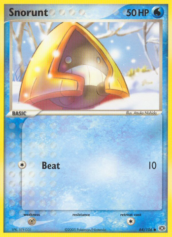 Snorunt (64/106) [EX: Emerald] - Card Brawlers | Quebec | Canada | Yu-Gi-Oh!