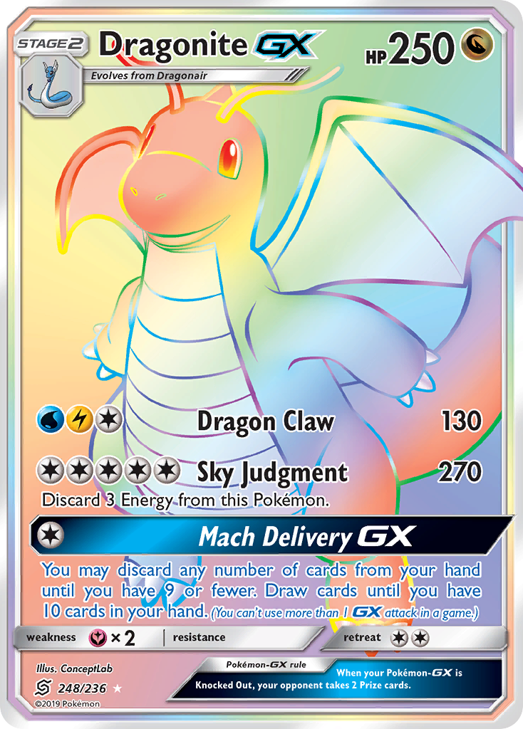 Dragonite GX (248/236) [Sun & Moon: Unified Minds] - Card Brawlers | Quebec | Canada | Yu-Gi-Oh!