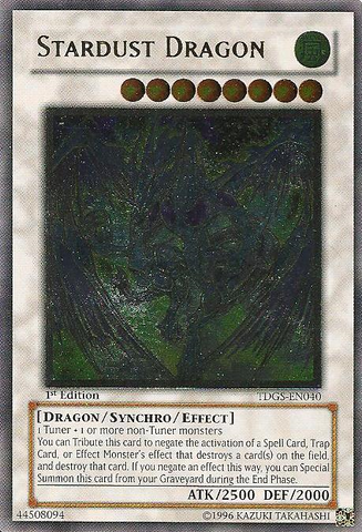 Stardust Dragon [TDGS-EN040] Ultimate Rare - Card Brawlers | Quebec | Canada | Yu-Gi-Oh!