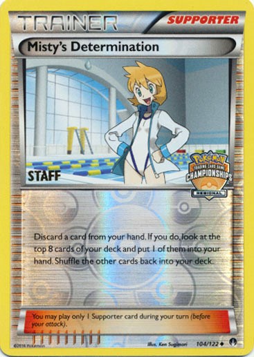 Misty's Determination (104/122) (Regional Championship Promo Staff) [XY: BREAKpoint] - Card Brawlers | Quebec | Canada | Yu-Gi-Oh!