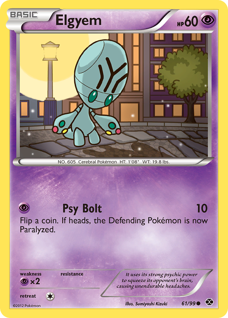 Elgyem (61/99) [Black & White: Next Destinies] - Card Brawlers | Quebec | Canada | Yu-Gi-Oh!