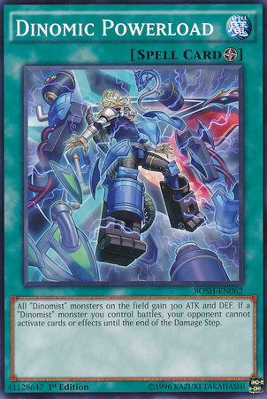 Dinomic Powerload [BOSH-EN062] Common - Yu-Gi-Oh! - Card Brawlers | Quebec | Canada |