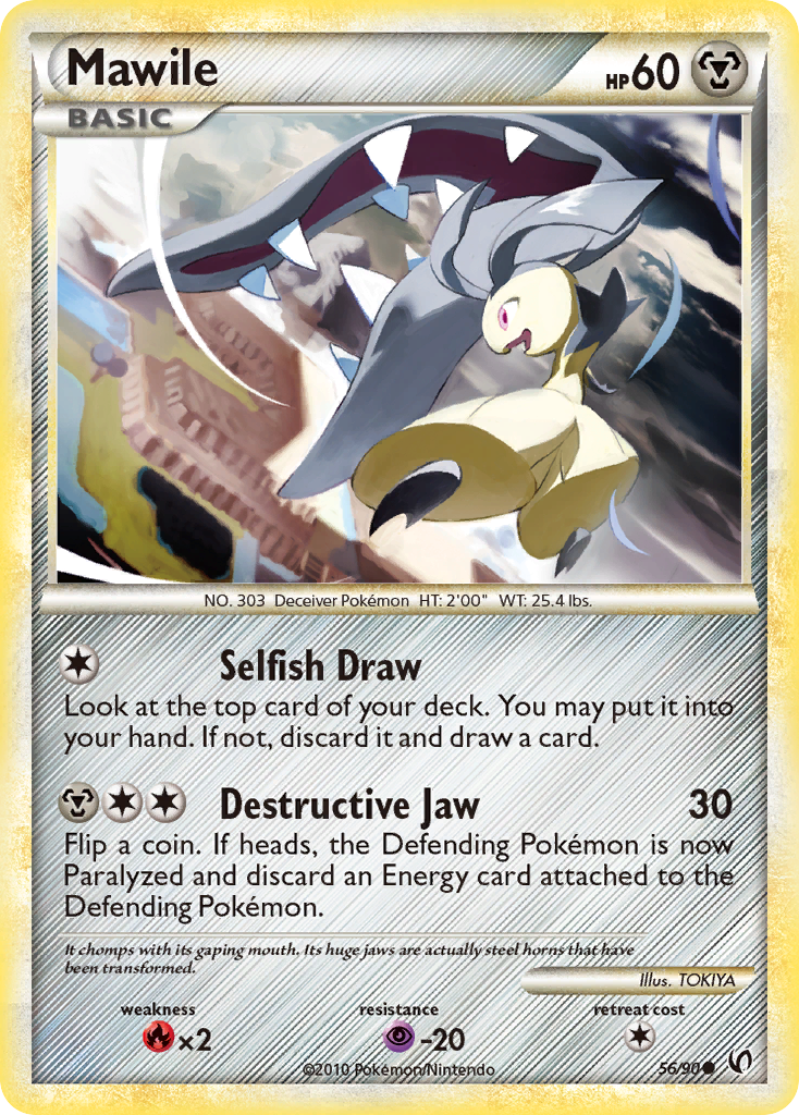 Mawile (56/90) [HeartGold & SoulSilver: Undaunted] - Card Brawlers | Quebec | Canada | Yu-Gi-Oh!