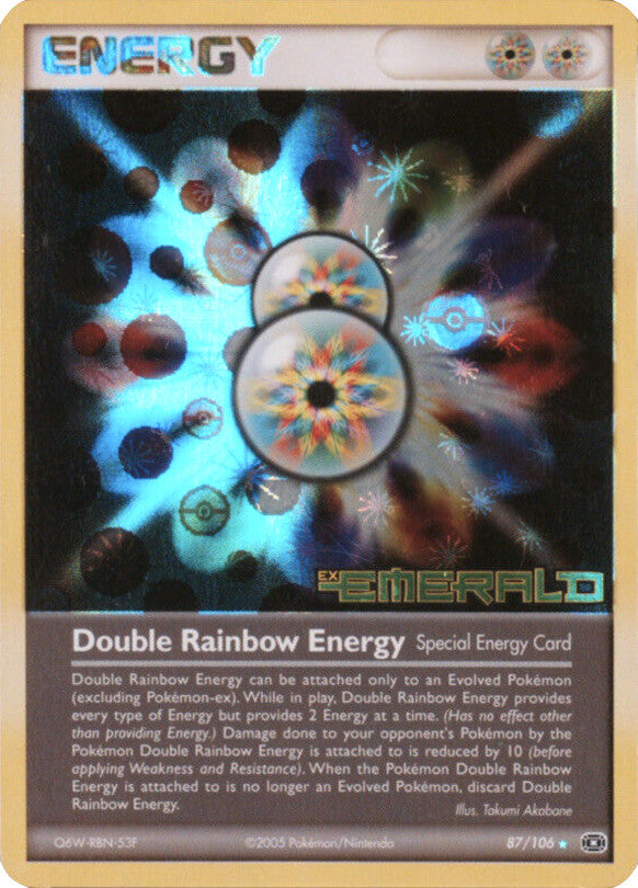 Double Rainbow Energy (87/106) (Stamped) [EX: Emerald] - Card Brawlers | Quebec | Canada | Yu-Gi-Oh!