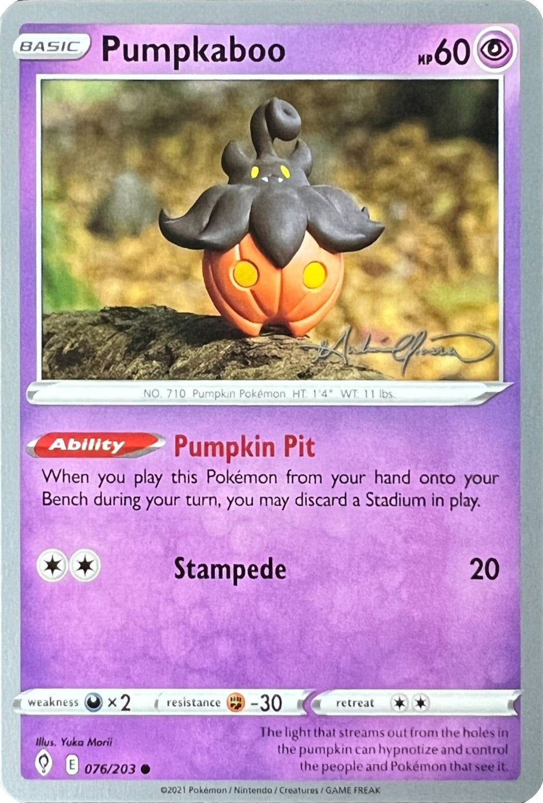 Pumpkaboo (076/203) (The Shape of Mew - Andre Chiasson) [World Championships 2022] - Card Brawlers | Quebec | Canada | Yu-Gi-Oh!
