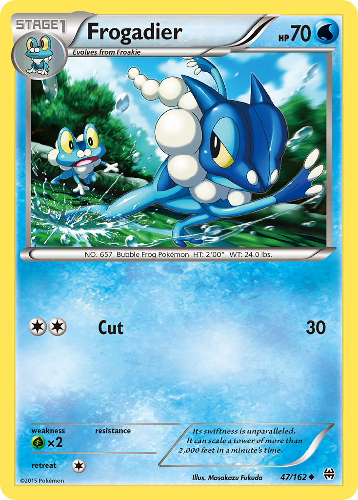 Frogadier (47/162) [XY: BREAKthrough] - Card Brawlers | Quebec | Canada | Yu-Gi-Oh!