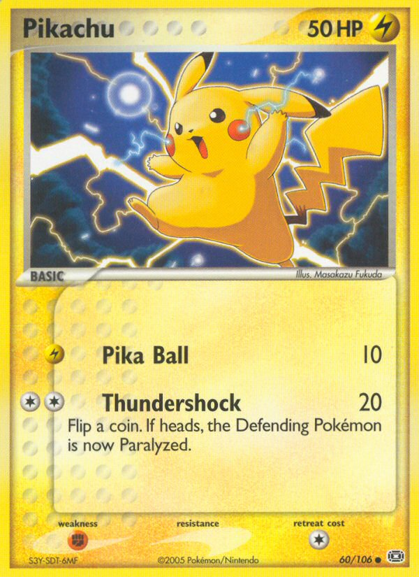 Pikachu (60/106) [EX: Emerald] - Card Brawlers | Quebec | Canada | Yu-Gi-Oh!