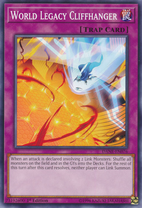 World Legacy Cliffhanger [DANE-EN076] Common - Card Brawlers | Quebec | Canada | Yu-Gi-Oh!