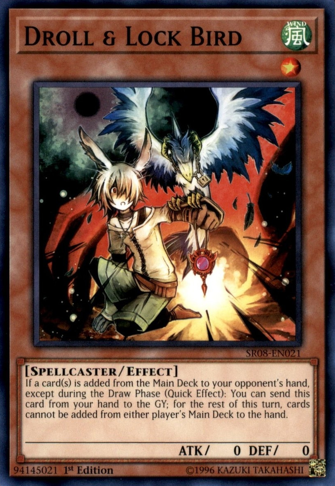 Droll & Lock Bird [SR08-EN021] Common - Card Brawlers | Quebec | Canada | Yu-Gi-Oh!