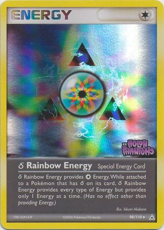 Rainbow Energy (98/110) (Delta Species) (Stamped) [EX: Holon Phantoms] - Card Brawlers | Quebec | Canada | Yu-Gi-Oh!