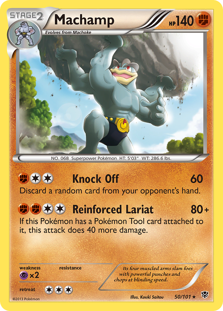 Machamp (50/101) [Black & White: Plasma Blast] - Card Brawlers | Quebec | Canada | Yu-Gi-Oh!
