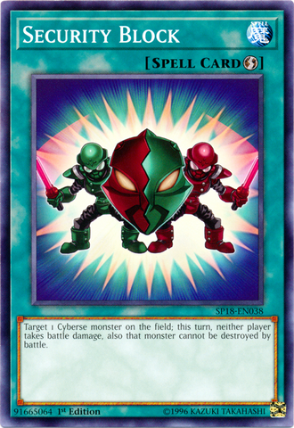 Security Block [SP18-EN038] Common - Yu-Gi-Oh! - Card Brawlers | Quebec | Canada |