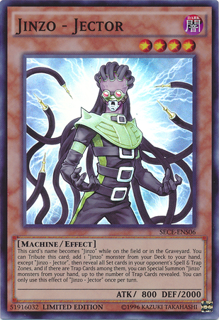 Jinzo - Jector [SECE-ENS06] Super Rare - Card Brawlers | Quebec | Canada | Yu-Gi-Oh!