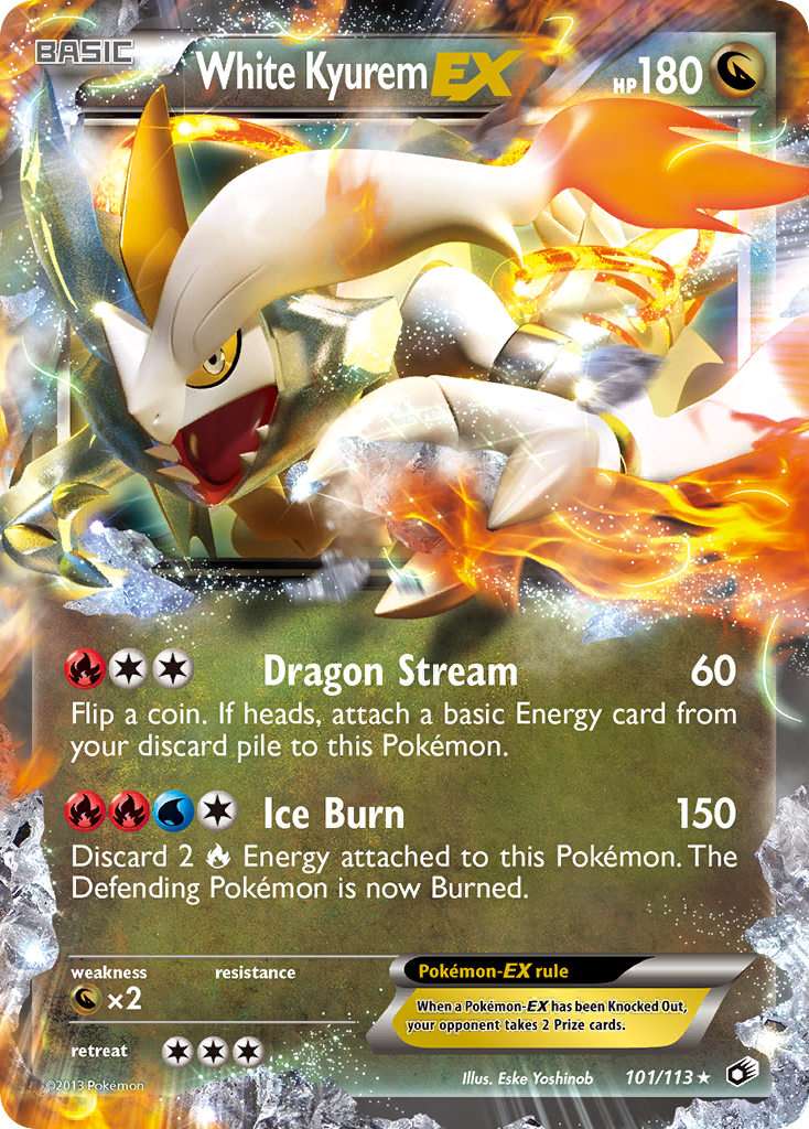 White Kyurem EX (101/113) [Black & White: Legendary Treasures] - Card Brawlers | Quebec | Canada | Yu-Gi-Oh!