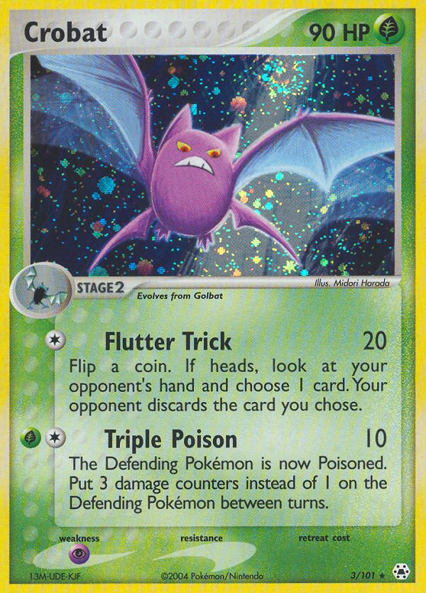 Crobat (3/101) [EX: Hidden Legends] - Card Brawlers | Quebec | Canada | Yu-Gi-Oh!