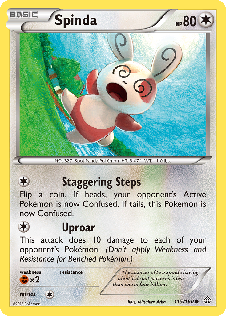 Spinda (115/160) [XY: Primal Clash] - Card Brawlers | Quebec | Canada | Yu-Gi-Oh!