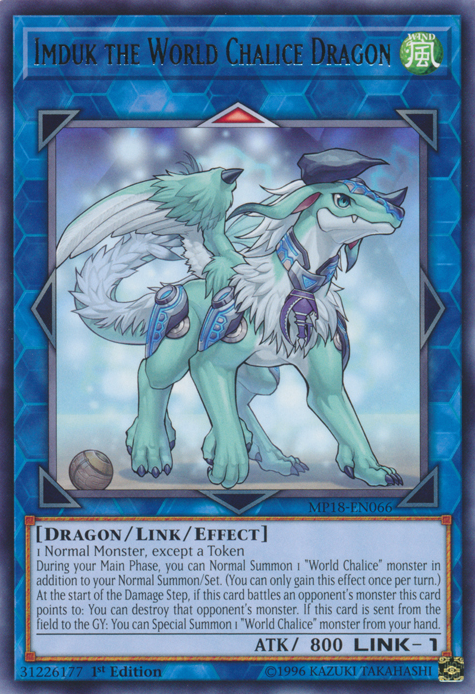 Imduk the World Chalice Dragon [MP18-EN066] Rare - Card Brawlers | Quebec | Canada | Yu-Gi-Oh!