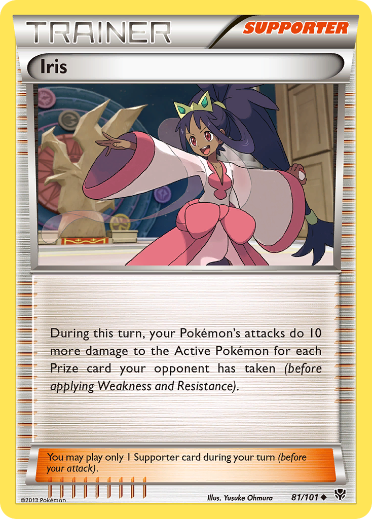 Iris (81/101) [Black & White: Plasma Blast] - Card Brawlers | Quebec | Canada | Yu-Gi-Oh!