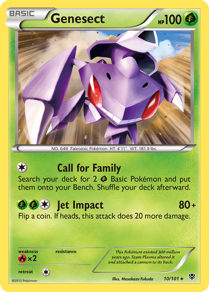 Genesect (10/101) [Black & White: Plasma Blast] - Card Brawlers | Quebec | Canada | Yu-Gi-Oh!