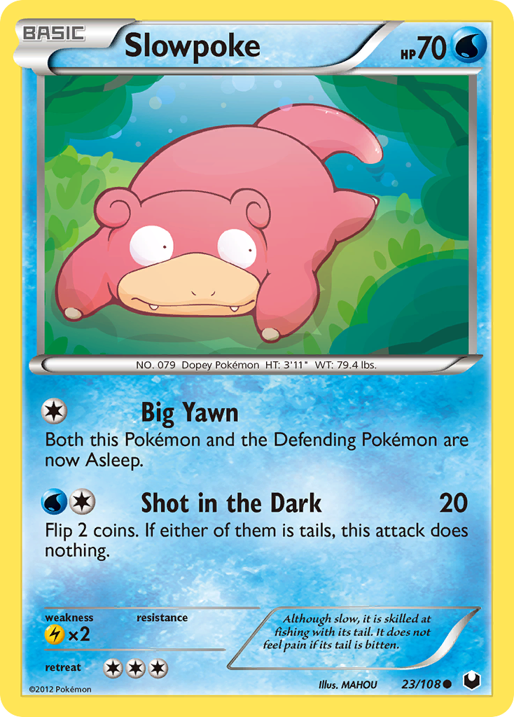 Slowpoke (23/108) [Black & White: Dark Explorers] - Card Brawlers | Quebec | Canada | Yu-Gi-Oh!