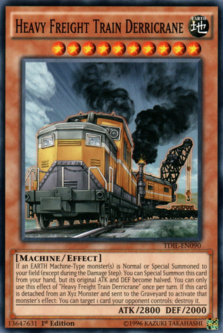 Heavy Freight Train Derricrane [TDIL-EN090] Common - Yu-Gi-Oh! - Card Brawlers | Quebec | Canada |