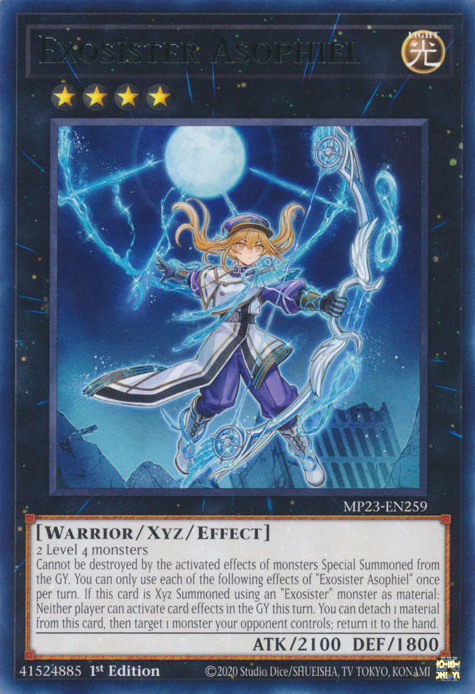 Exosister Asophiel [MP23-EN259] Rare - Card Brawlers | Quebec | Canada | Yu-Gi-Oh!