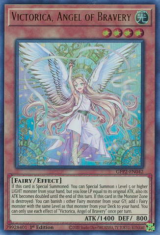 Victorica, Angel of Bravery [GFP2-EN042] Ultra Rare - Card Brawlers | Quebec | Canada | Yu-Gi-Oh!