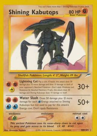 Shining Kabutops (108/105) [Neo Destiny Unlimited] - Card Brawlers | Quebec | Canada | Yu-Gi-Oh!
