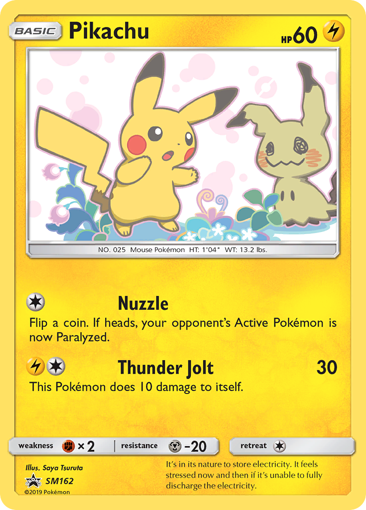 Pikachu (SM162) [Sun & Moon: Black Star Promos] - Card Brawlers | Quebec | Canada | Yu-Gi-Oh!