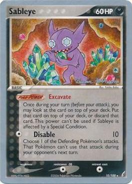 Sableye (10/100) (Intimidation - Tristan Robinson) [World Championships 2008] - Card Brawlers | Quebec | Canada | Yu-Gi-Oh!