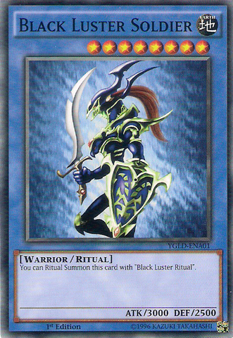 Black Luster Soldier [YGLD-ENA01] Common - Card Brawlers | Quebec | Canada | Yu-Gi-Oh!
