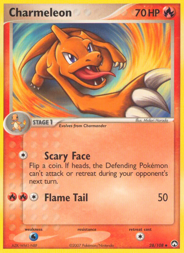 Charmeleon (28/108) [EX: Power Keepers] - Card Brawlers | Quebec | Canada | Yu-Gi-Oh!